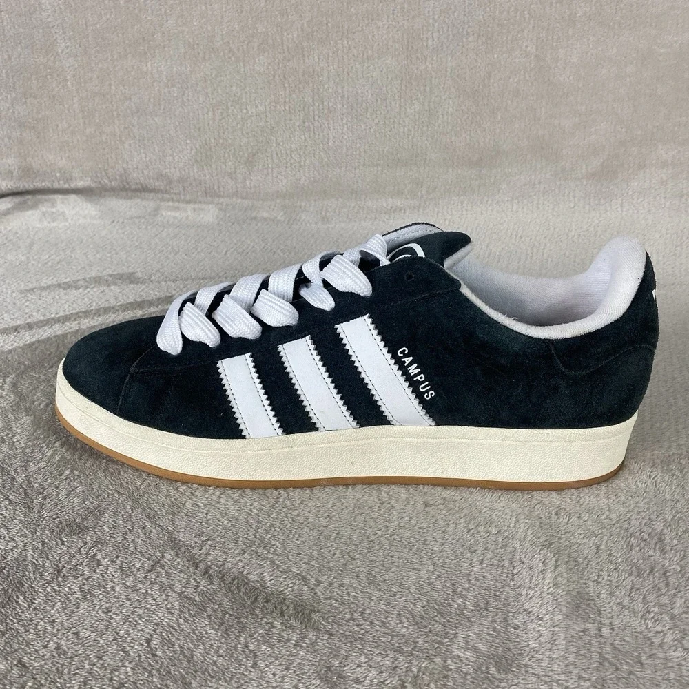 Adidas Campus 00s Shoes Mens Size 13 Black White Suede Sneakers Originals NEW